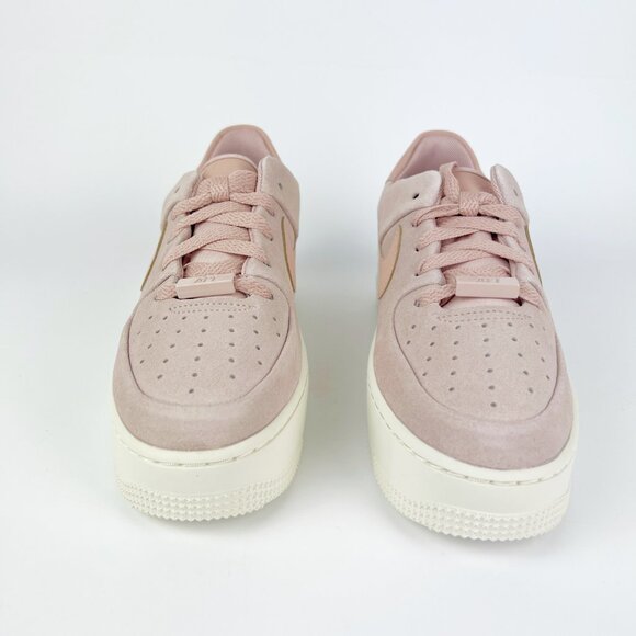 NEW Nike Air Force 1 Sage Low Women's Particle Beige Phantom AR5339-201 - Picture 11 of 16